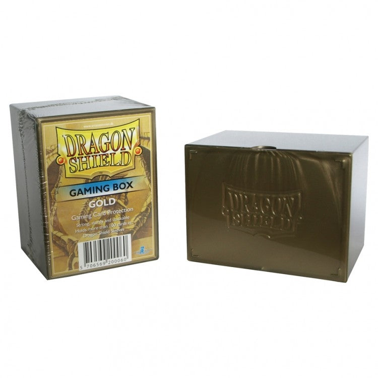 Image for Dragon Shield Gaming Box - Gold (Holds 75+) - Deck Boxes