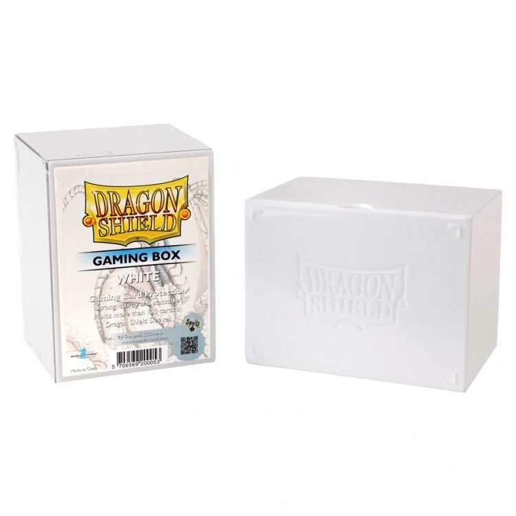Image for Dragon Shield Gaming Box - White (Holds 75+) - Deck Boxes
