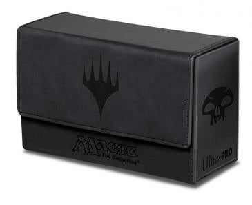 Image for Dual Flip Box - Black Mana for Magic (Matte Finish) - Deck Boxes