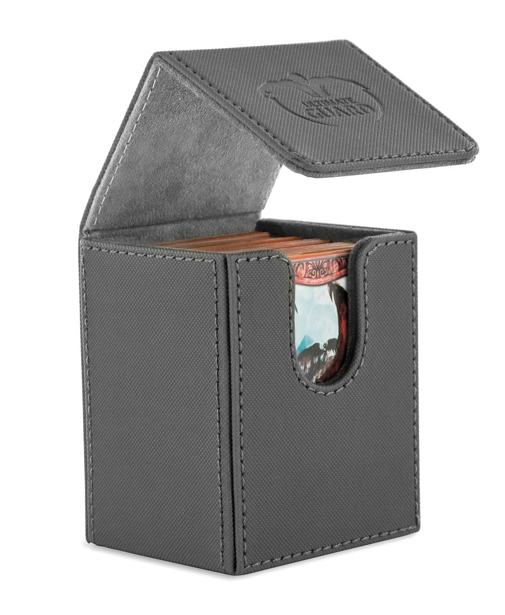 Image for Flip Deck Case - XenoSkin Grey (Holds 100+) - Deck Boxes