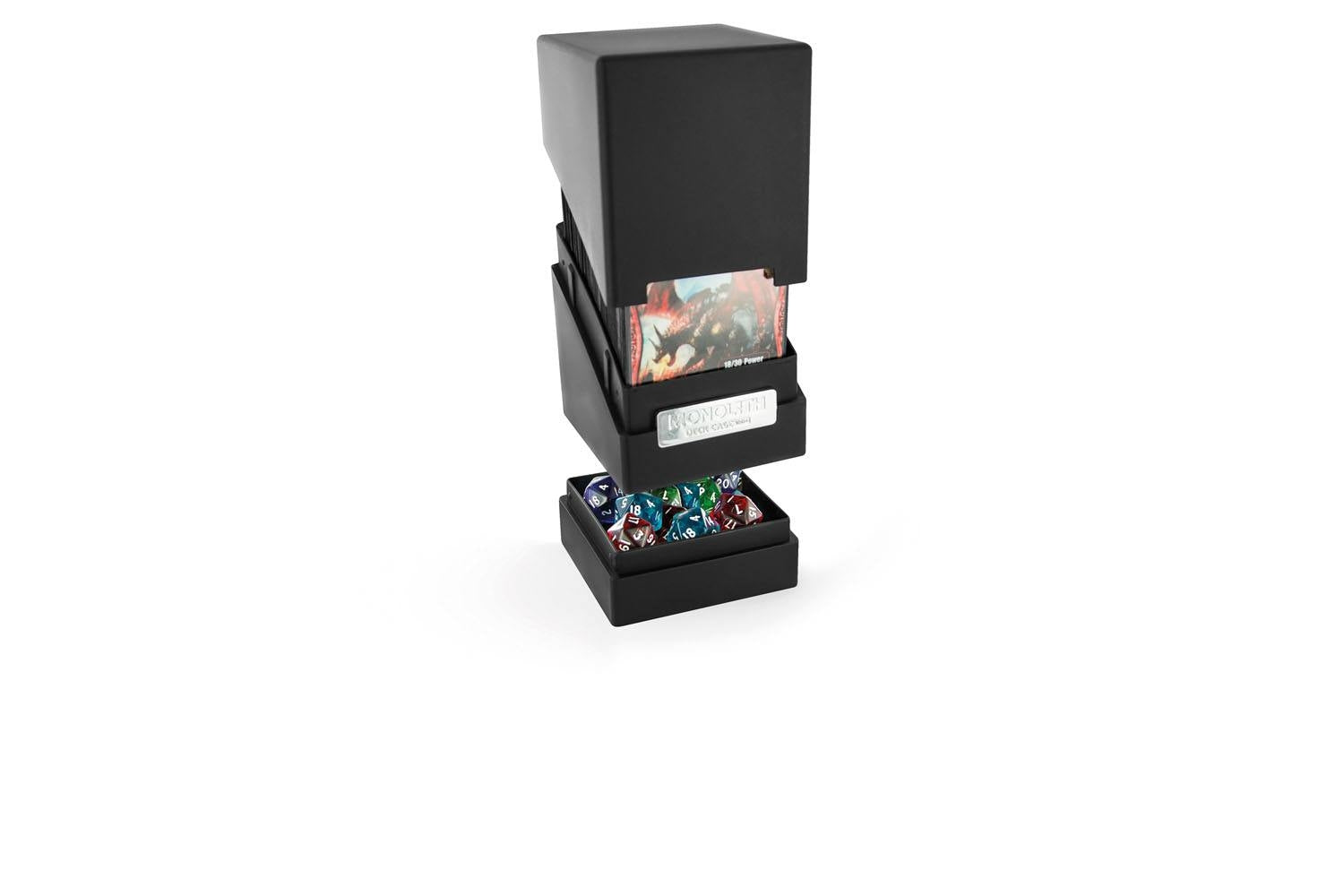 Image for Monolith Deck Case - Black (Holds 100+) - Deck Boxes