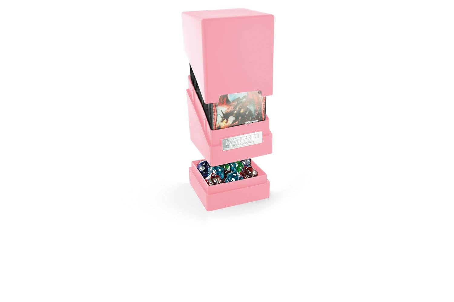 Image for Monolith Deck Case - Pink (Holds 100+) - Deck Boxes