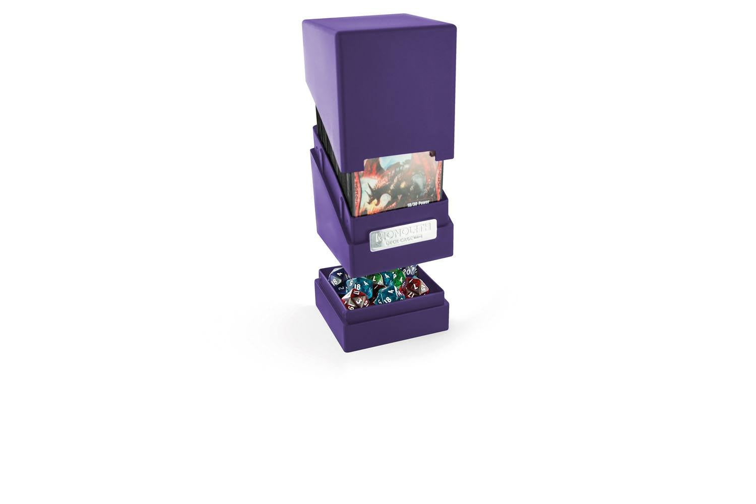 Image for Monolith Deck Case - Purple (Holds 100+) - Deck Boxes