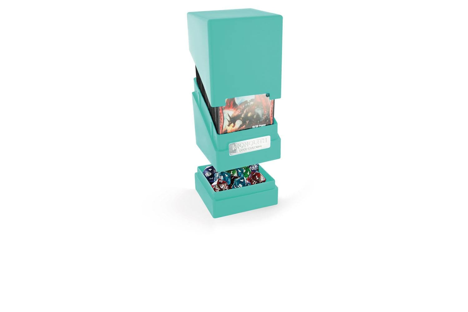 Image for Monolith Deck Case - Turquoise (Holds 100+) - Deck Boxes