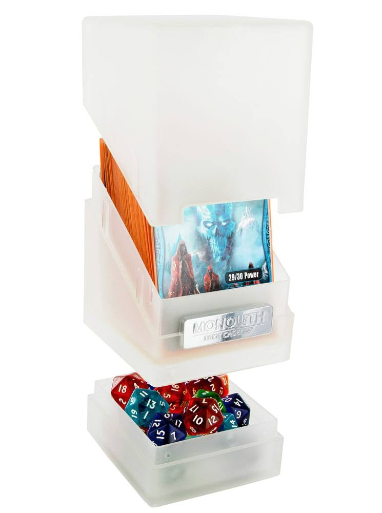 Image for Monolith Deck Case Jewel Edition - Frosted (Holds 100+) - Deck Boxes