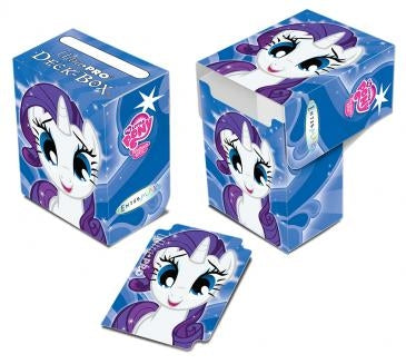 Image for My Little Pony Rarity Blue Full-View Deck Box - Deck Boxes