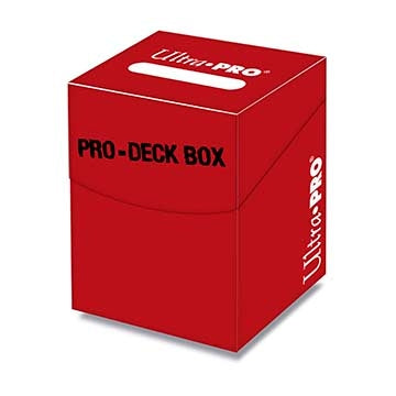 Image for PRO 100+ Red Deck Box - Deck Boxes