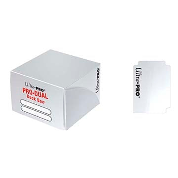 Image for PRO Dual White Deck Box (Standard) - Deck Boxes