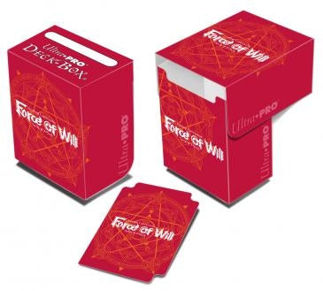 Image for Red Card Back Deck Box for Force of Will - Deck Boxes
