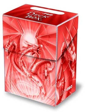 Image for Red Diamond Dragon Deck Box by Monte Moore - Deck Boxes