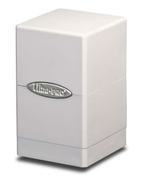 Image for Satin Tower - White - Deck Boxes