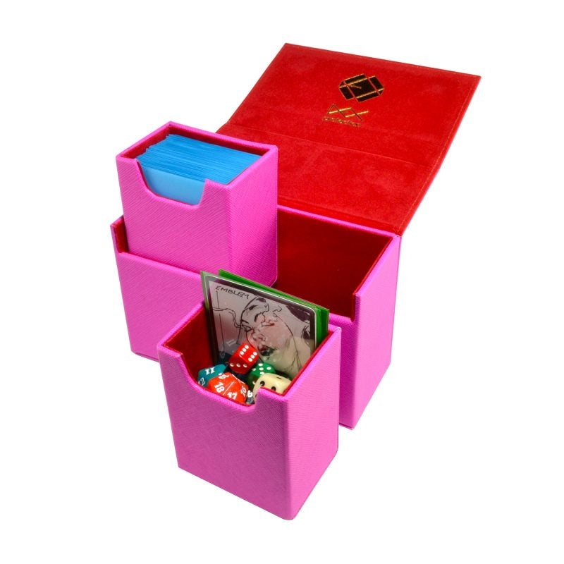 Image for The Dualist Deckbox - Pink - Deck Boxes