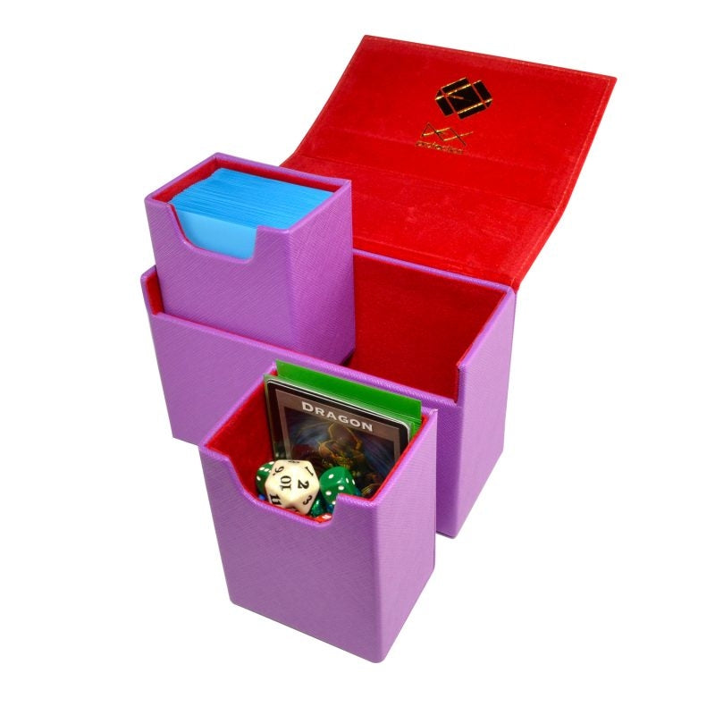 Image for The Dualist Deckbox - Purple - Deck Boxes