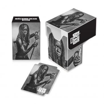 Image for The Walking Dead - Michonne Full-View Deck Box (Holds 80) - Deck Boxes