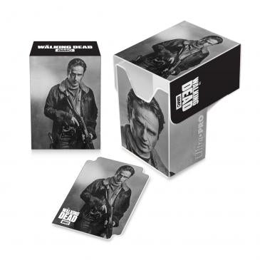Image for The Walking Dead - Rick Full-View Deck Box (Holds 80) - Deck Boxes