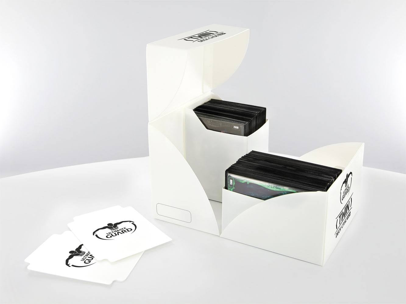 Image for Twin Deck Case - White - Deck Boxes