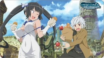 Image for Bell & Hestia Playmat - Is It Wrong to Try to Pick Up Girls in a Dungeon? - Playmats