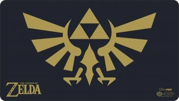 Image for The Legend of Zelda - Black & Gold Playmat with Playmat Tube - Playmats