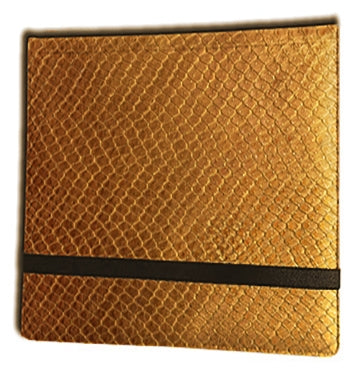 Image for Binder - 12-Pocket Dragon Hide - Gold - Storage Albums