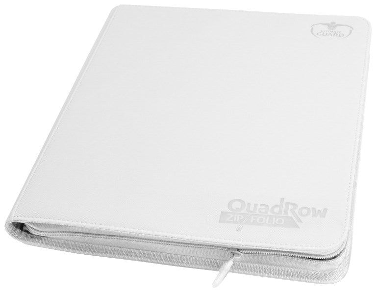 Image for Binder - 12-Pocket QuadRow ZipFolio XenoSkin - White - Storage Albums