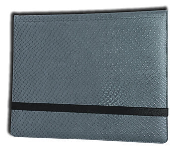Image for Binder - 2x4 8-Pocket Dragon Hide - Grey - Storage Albums