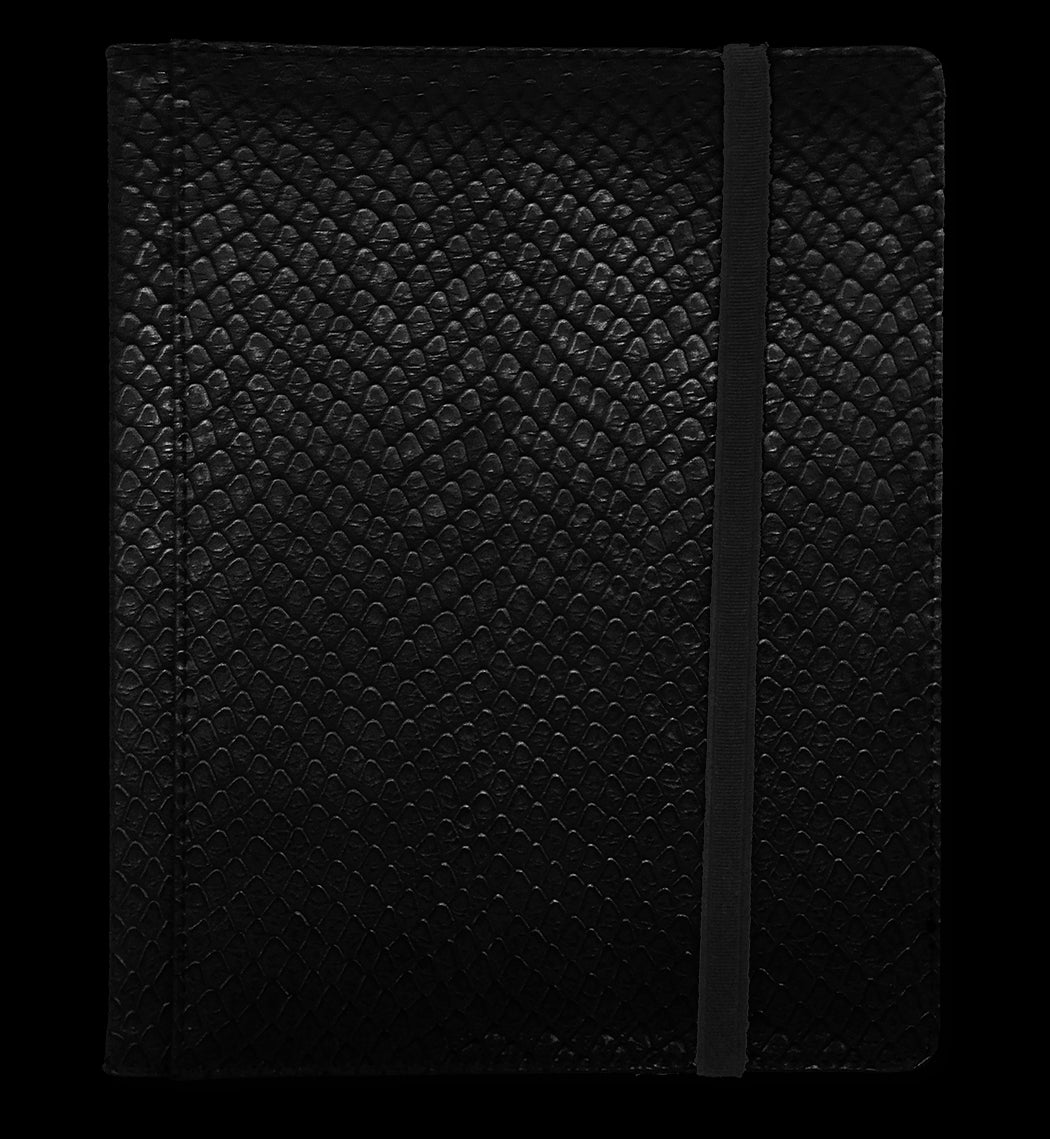 Image for Binder - 4-Pocket Dragon Hide - Black - Storage Albums