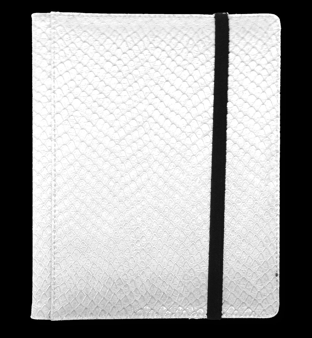 Image for Binder - 4-Pocket Dragon Hide - White - Storage Albums