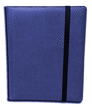 Image for Binder - 9-Pocket Dragon Hide - Blue - Storage Albums