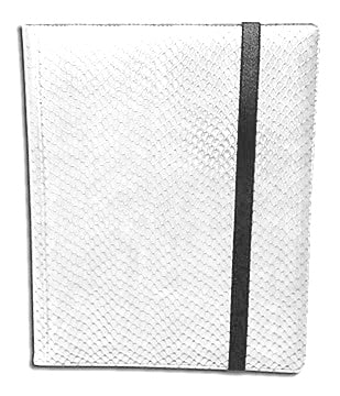 Image for Binder - 9-Pocket Dragon Hide - White - Storage Albums