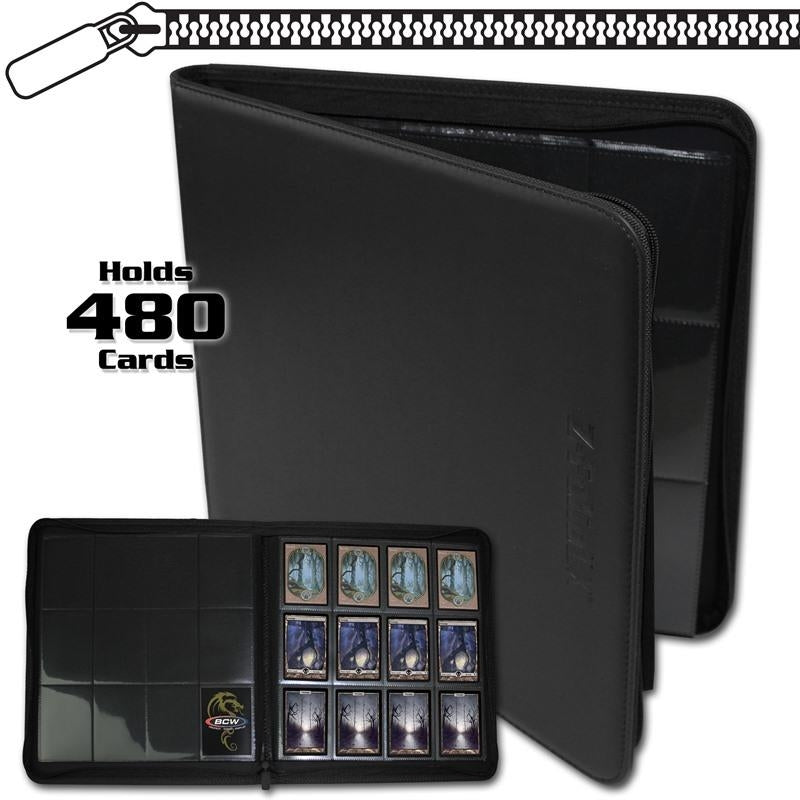 Image for Z-Folio 12-Pocket LX Album - Black - Storage Albums