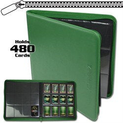 Image for Z-Folio 12-Pocket LX Album - Green - Storage Albums