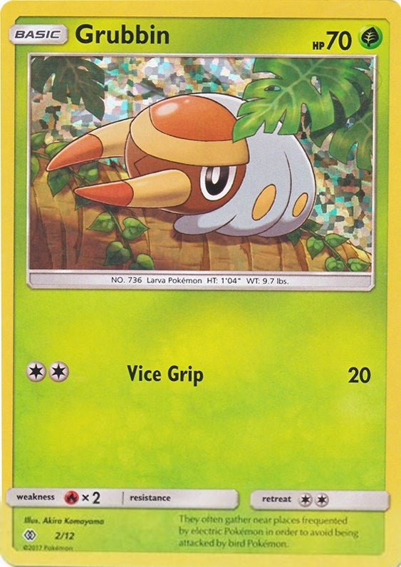 Image for Grubbin (002/012) (McDonald's Promos 2017) (M17) - Pokemon