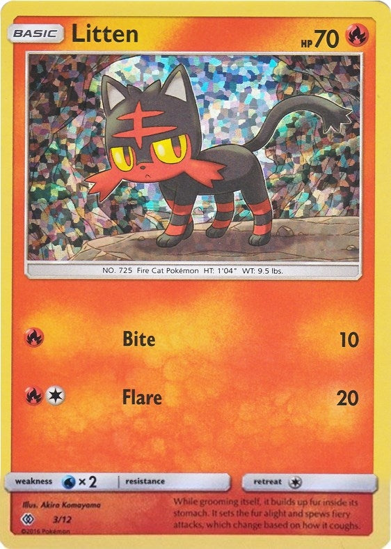 Image for Litten (003/012) (McDonald's Promos 2017) (M17) - Pokemon