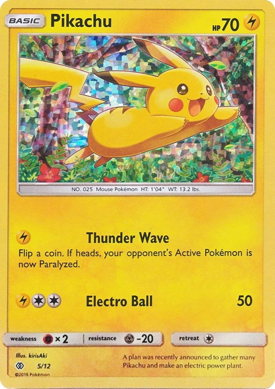 Image for Pikachu (005/012) (McDonald's Promos 2017) (M17) - Pokemon