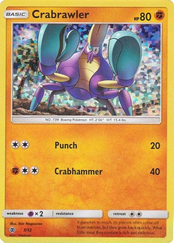 Image for Crabrawler (007/012) (McDonald's Promos 2017) (M17) - Pokemon