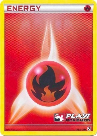 Image for Fire Energy - 106/114 (Play! Pokemon) (106/114) (League & Championship Cards) (PR) - Pokemon