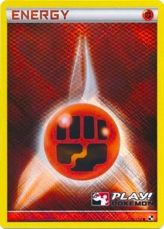 Image for Fighting Energy - 110/114 (Play! Pokemon) (110/114) (League & Championship Cards) (PR) - Pokemon