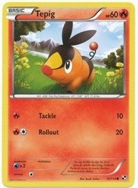 Image for Tepig 15/114 (Cosmos Holo) (015/114) (League & Championship Cards) (PR) - Pokemon