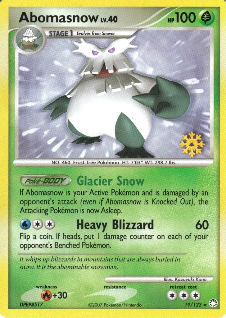 Image for Abomasnow (019/123) (Countdown Calendar Promos) (CCP) - Pokemon