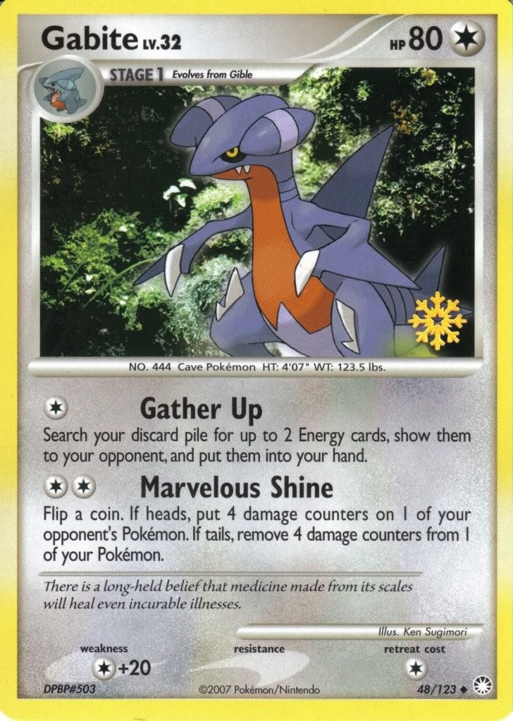 Image for Gabite (048/123) (Countdown Calendar Promos) (CCP) - Pokemon