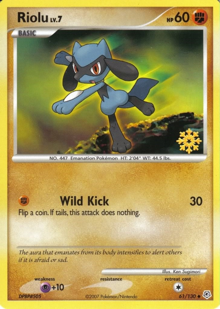 Image for Riolu (061/130) (Countdown Calendar Promos) (CCP) - Pokemon