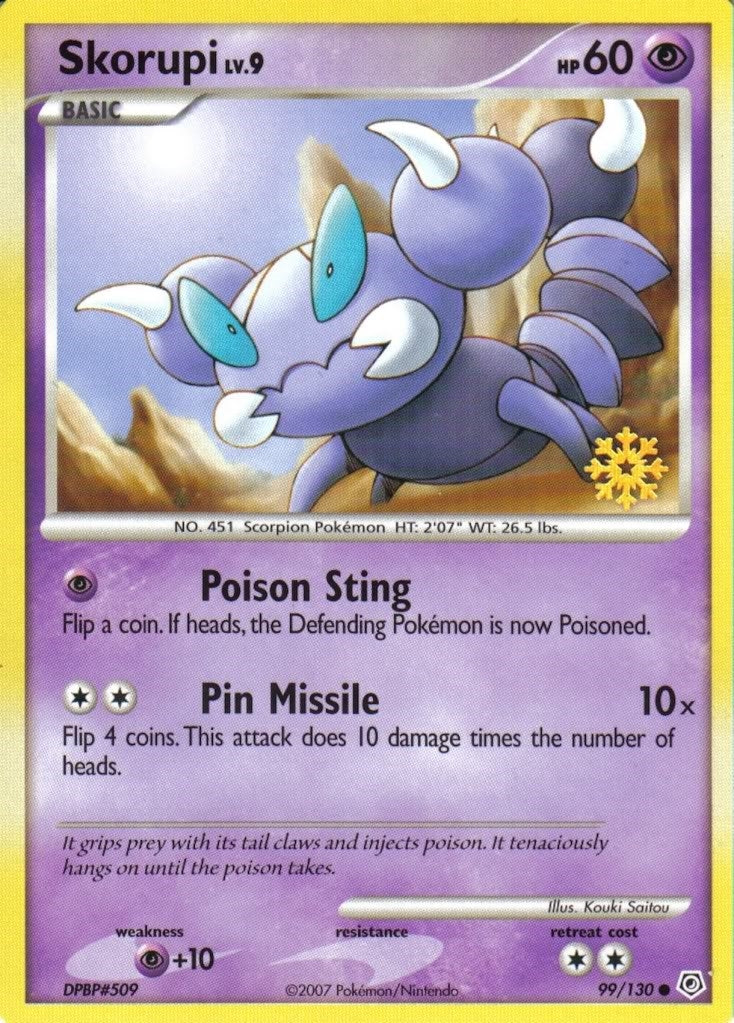 Image for Skorupi (099/130) (Countdown Calendar Promos) (CCP) - Pokemon