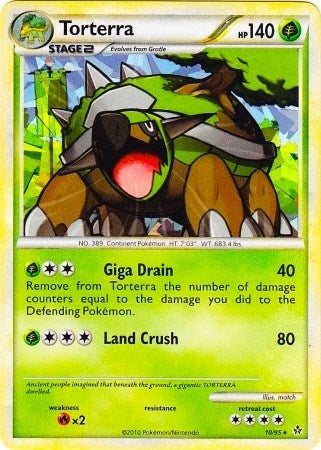 Image for Torterra - 10/95 (Cracked Ice Holo) (010/095) (League & Championship Cards) (PR) - Pokemon