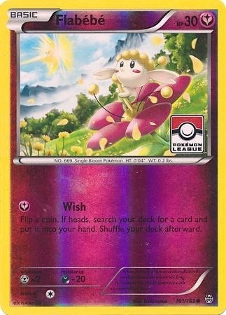 Image for Flabebe - 101/162 (Pokemon League) (101/162) (League & Championship Cards) (PR) - Pokemon
