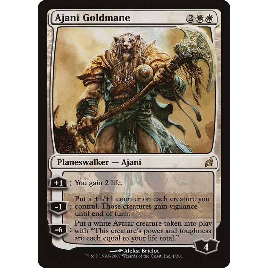 Image for Ajani Goldmane (1) (Lorwyn) - Magic: The Gathering