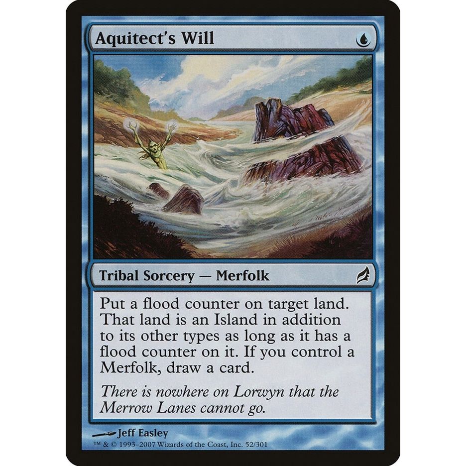 Image for Aquitect's Will (52) (Lorwyn) - Magic: The Gathering