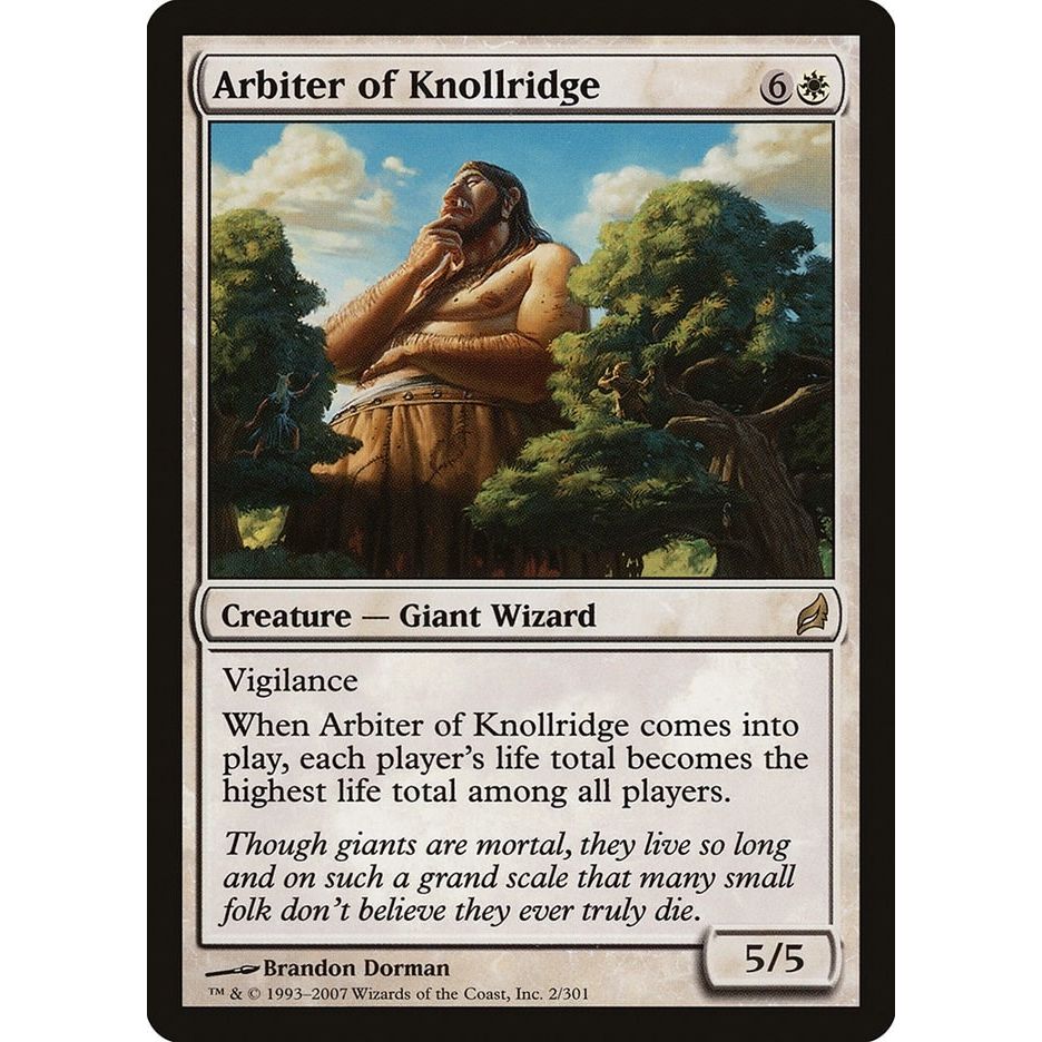 Image for Arbiter of Knollridge (2) (Lorwyn) - Magic: The Gathering