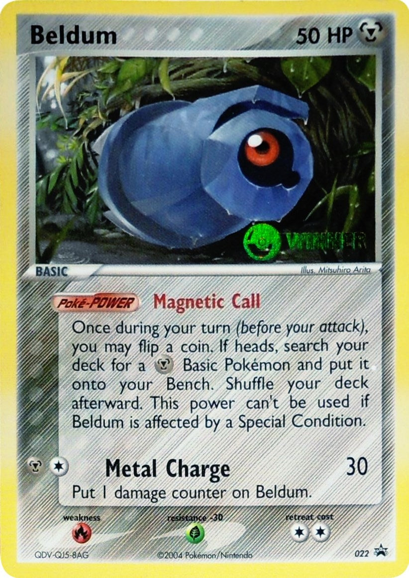 Image for Beldum - 022 (League Promo) [Winner] (022) (League & Championship Cards) (PR) - Pokemon