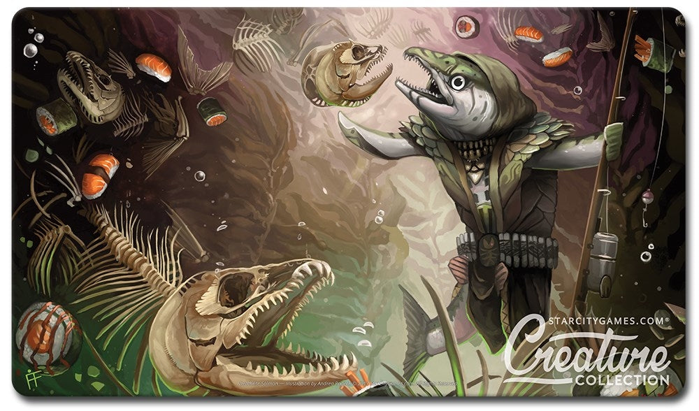 Image for Star City Games - Deathrite Salmon Playmat - Playmats