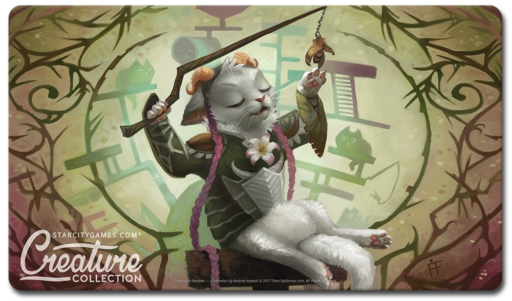Image for Star City Games - Imperious Purrfect Playmat - Playmats